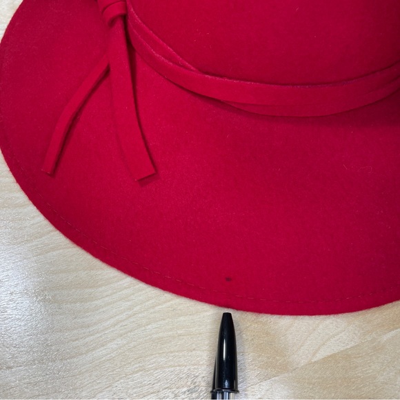 Something Special LA Wool Felt Hat - Red - Picture 13 of 14